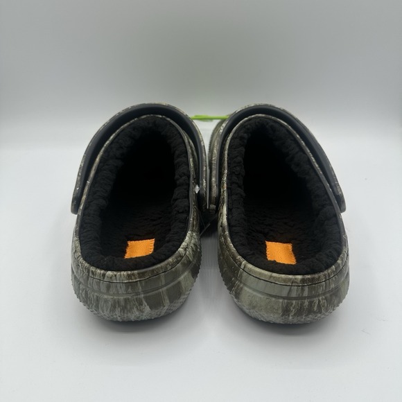 Crocs Realtree APX Classic Clogs Mens 9 Womens 11 Green Camo Lined Slip On Shoes main image 5